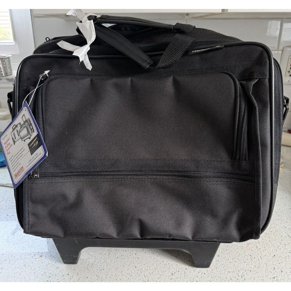 Hopkins Medical Products Rolling Executive Home Healthcare Bag Premium 16x12x9